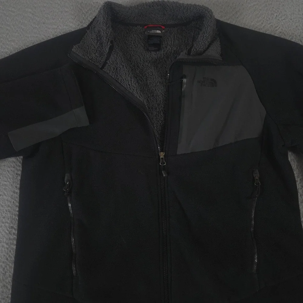 The‎ North Face Jacket Mens L Black Chimborazo Full Zip Sherpa Lined Fleece